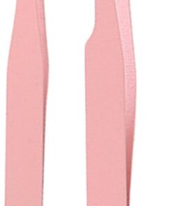 Pince coudée de précision, pince à épiler droite, outils en acier | inoxydable, accessoires de scrapbooking, aide à la manipulation des cils, prise en main de couleur unie, vert//violet