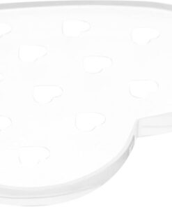 ULTECHNOVO Palette de Greffe de Cils en Verre Coloré Mini Taille pour Extension de Cils Professionnel Support Rond, Outil Pratique pour Usage Quotidien à Domicile