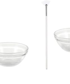 Housoutil 2ensembles Set De Brosse Et Bol De Pour Masque Facial Outil Pour Masques Énergisants Et Traitements De Peau Brosse Bol