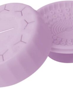 Healvian Nettoyant pour Pinceaux de Maquillage et Boîte de Nettoyage Silicone Outil de Nettoyage Rapide