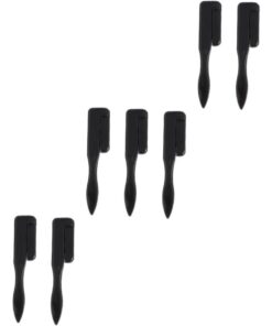 Housoutil 9 Pièces Peigne à sourcils en acier pliable outil de soin des sourcils outils pour cils brosse à cils peigne à sourcils pliable peigne à cils pliable réparation