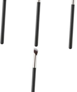 Healeved 4pièces Pinceau Anglé Pour Yeux Pinceau à Maquillage Pour Camoufler Et Imperfections Outil Cosmétique Pratique Et