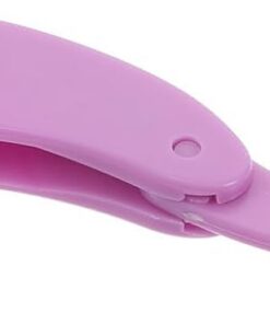 Peigne à Cils Pliable en Acier Inoxydable Violet Outil Séparateur Multifonction pour Sourcils et Cils en Métal Portable Accessoire Beauté Compact pour Voyages Soin Précis des Yeux