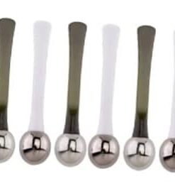 Healeved 24pièces Outils De Massage Yeux Cuillères Alloy Contour Yeux Rides Et Pratique Et Et Foncé