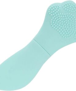 Spatule Visage Gommage En Silicone À Double Extrémité Soins De La Peau | Outil De Gommage Facial Pour Femmes Nettoyeur De Pores Pour Nez Front Menton Femmes Affaires Soirée Nettoyage