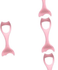 Healeved 4pièces Outil De Maquillage Pour Yeux Pochoirs Silicone Pour Eyeliner Et Mascara à Application Pour Look Parfait Facile à Nettoyer Et Portable