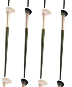 Healeved 12pièces Pinceaux De Contour De Nez Anglés De Brosse à Maquillage Pour Sculpter Estomper Et Valeur Outil Pratique Pour Maquillage Yeux Et Visage
