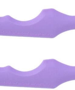 VALICLUD 2pièces Pochoirs Eye-liner Silicone Pour Modèle De Maquillage Pochoirs Fard à Paupières Pour Sourcils Maquillage Pour Yeux