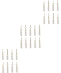 Housoutil 30pièces Flacons Pulvérisateurs Rechargeables Plastique De Outil De Maquillage Portable Pour Voyage Et Usage Domestique