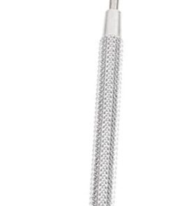 VICASKY Miroir à Cils en Acier Inoxydable Argenté, Outil Portable et Léger | Format Compact, Usage Face et Corps, Adapté aux Débutants Techniciens Professionnels