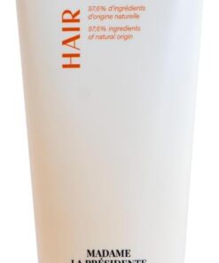 Madame La Présidente – Hair Milk Soins Coiffants – Lait Capillaire Hydratant Sans Rinçage – Beurre de Karité & Aloe Vera – Définition & Nutrition Cheveux Bouclés, Frisés & Crépus – 200 ml