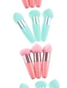 Healeved 30pièces Pinceaux De Maquillage Avec Éponges Outils Cosmétiques Pour Maquillage Et Naturel Pour Fond De Teint Et Visage