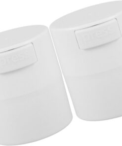 ULTECHNOVO 2pièces Pot de Rangement Étanche sous Vide pour Extensions de Cils avec Accessoires pour Cils