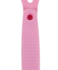 VALICLUD Rouleau de Massage Manuel Pliable pour Soins Spa, 45cm, Abs et Résine, Rose, pour Muscles et Peau, Visage, Dos et Corps