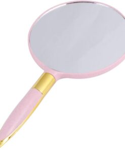 Healvian Miroir De Maquillage Rond Vintage Miroir De Poche Portable Accessoire De Maquillage