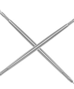 STOBAZA Outil de Levage et Peigne Séparateur de Cils 2 Pièces Acier Inoxydable Taille Standard pour Rehaussement de Cils Professionnels Usage Personnel avec Chauffage Uniforme