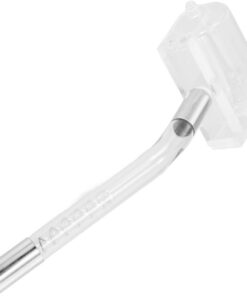 Housoutil Rouleau en Verre Accessoire de Massage du Visage en Verre de Remplacement pour Soin Peau pour Appareil Facial Courants Haute Fréquence