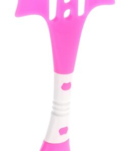 Ciieeo Pochoir Maquillage Silicone Multifonction Rose Fuchsia, Outil Contour Nez, Guide Mascara et Eyeliner, Applicateur Aide Maquillage Yeux pour Débutants, Accessoire Beauté Précis