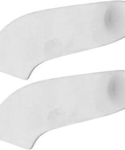 VALICLUD 2pièces Outils Gua Sha Acier Inoxydable Pour Visage Corps Masseur Facial Outil De Soin Peau Grattoir Musculaire