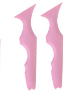 Healeved 4pièces Outils De Maquillage Stencils Pour Eyeliner Et Ombres à Paupières Accessoire Pratique Pour Débutantes Silicones De Qualité