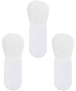 YARNOW Lot de 5 Pinceaux de Maquillage Miniatures Multi-usage en Abs et Fibre Douce, Faciles à Nettoyer Tenir, Usage Maquillage Quotidien