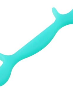 Outil de Modelage du Sourire en Silicone Vert, Correcteur Facial | Embout Buccal D’exercice, Format Compact, pour Visage sans Expression, Conçu pour Femmes