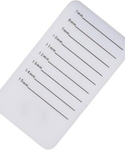 Healeved 2pièces Plateau Transparent Pour Extensions De Support Pratique Avec Échelle Et Zone De Colle Accessoire Pour Salons Et Utilisation