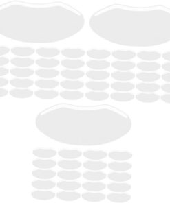 Healeved 90pièces Transparent Adhésif Pour Salon De Coiffure Oculaire Et Confortable Pendant Les Soins Capillaires