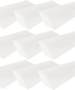 STOBAZA Tampons à Ongles Teintés 30 Pièces, Taille Moyenne, Éponge Dégradée pour Manucure Artistique, Outil de Manucure Diy, Adapté à Usage Domestique et Salon