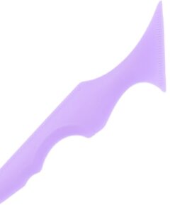 VICASKY Outil Applicateur Eyeliner et Mascara en Silicone Doux, Accessoire Réutilisable pour Maquillage des Yeux et Sourcils, pour Débutants et Facile à Nettoyer