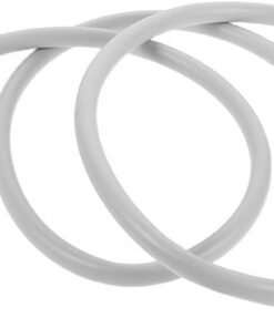 Angoily Poignée Faciale en Plastique Blanc à L'hydrogène L'oxygène Outil de Beauté pour Soins Quotidiens à Domicile, Compatible avec Différents Types de Peau