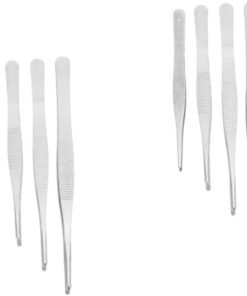 Healvian 8pièces Set De Pince à Épiler Acier Inoxydable Avec Poignée Antidérapante Pour Jardinage Et Réparation Outils Pratiques Et Résistants Aux Températures Élevées