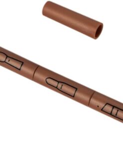 Healeved Pinceau de Maquillage Détachable pour Lèvres Paupières Sourcils et Correcteur Outils de Maquillage Portable
