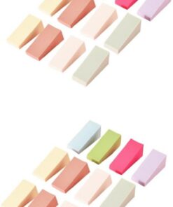 Healvian 48pièces Gradient Nail Art Sponges Outils De Manucure Pour Hommes Et Femmes Éponge De Coloration Pour Accessoires Pratiques Pour Salons Et Utilisation à Domicile
