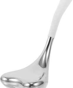 Healvian Globe Facial Acier Inoxydable Outil de Massage Rafraîchissant Poches Réduit Rougeurs et Pores Portable pour Soins Visage à Domicile et Voyage
