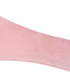 Angoily Planche de Massage Visage et Facile à Transporter en Composite Rose S Shape, Outil de Massage Hydratant pour Femmes