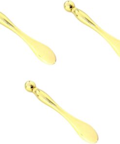 Angoily 3pièces Spatule Pour Masque Et Contour Des Yeux Outil De Beauté Doré Massage Et Application Faciale Pour Femmes Et Filles