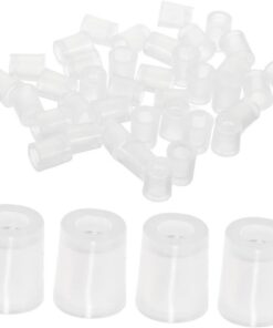 Healeved 60pièces Adaptateur pour Flacon de Parfum Rechargeable Outil Plastique pour Vaporisateur Extérieur Compatible avec Différents Flacons