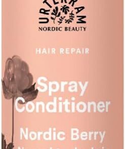 Urtekram Nordic Berry Spray Démêlant – Soin Sans Rinçage pour Cheveux Normaux à Secs – Avec Chia, Aloe Vera & Mûre Arctique – Vegan & Naturel – 250 ml