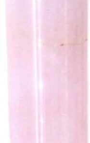 Rouleau de Massage Facial en Jade Rose Naturel pour Visage, Outil Anti-gonflement Facile à Transporter, pour Voyage et Soin Peau