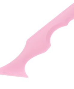 Artibetter Outil de Maquillage Multifonction en Silicone Rose Pochoir Réutilisable pour Application Précise D’Eyeliner Mascara et Rouge à Lèvres Aide à L’Application pour Débutants