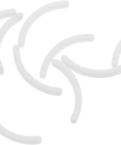 OUNONA Kit de 11 Accessoires pour Extensions de Cils en Abs Blanc, Barres Résistantes la Déformation pour Affichage Facile, Usage Personnel et Salons de Beauté