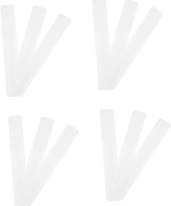 VICASKY 50 Pièces Spatules de Beauté pour Masques et Crèmes Outils de Soins Peau Accessoires de Maquillage Transparent