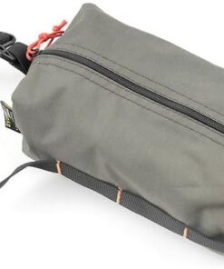 Trousse de toilette de voyage en plein air - Organiseur portable en coton TC pour le cyclisme essentiel et le rangement (gris)