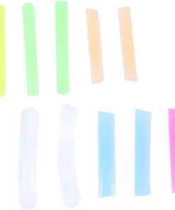VICASKY 12 Silicone pour Extensions de Cils Outils Aide de Cils Salon Ensemble Confortable et Durable pour Usage Répété