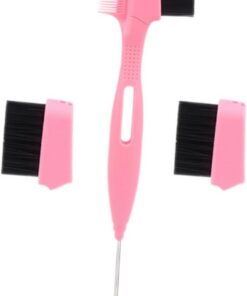 VALICLUD Peigne à Sourcils Double Tête Portable avec Têtes Interchangeables pour Femmes et Jeunes Filles Outil Précis pour Entretien des Sourcils