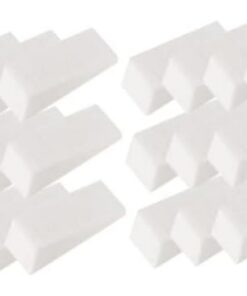 Healeved Lot De 4 Outils D'estampage Pour Nail Art Éponges Triangulaires Et Pinceaux Pour Nail Art Kit De Manucure 30 Pièces X 4
