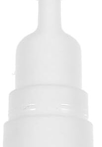 Ciieeo Flacon de Contour des Yeux à Bille Rechargeable 10ml en Acrylique Blanc avec Rouleau, Outil Portable Multifonction pour Voyage et Soin du Visage