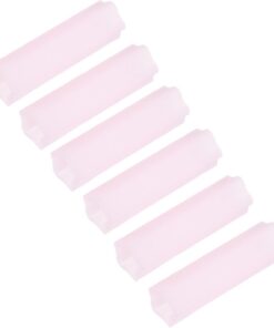 Protège-pointes de Ciseaux en Silicone 6 Pièces Compact Léger | Capuchons Antidérapants, pour Accessoires Manucure et Ciseaux Cuticule, Format Pratique Couleur Aléatoire