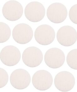 VALICLUD 40pièces Éponges de Maquillage Arrondies et Confortables Disques Démaquillants Simples Outils Cosmétiques pour Visage